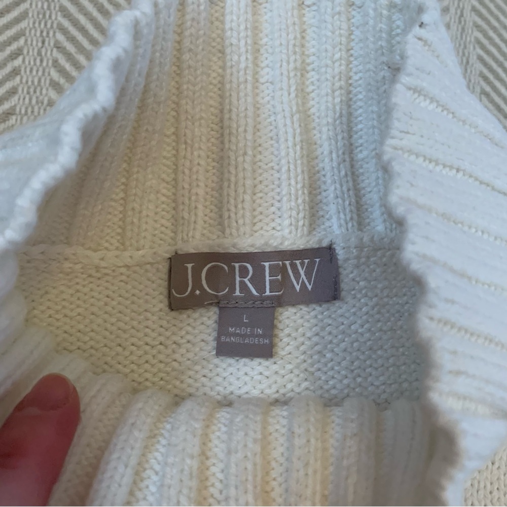 J. Crew mock neck sweater-L - Picture 4 of 8